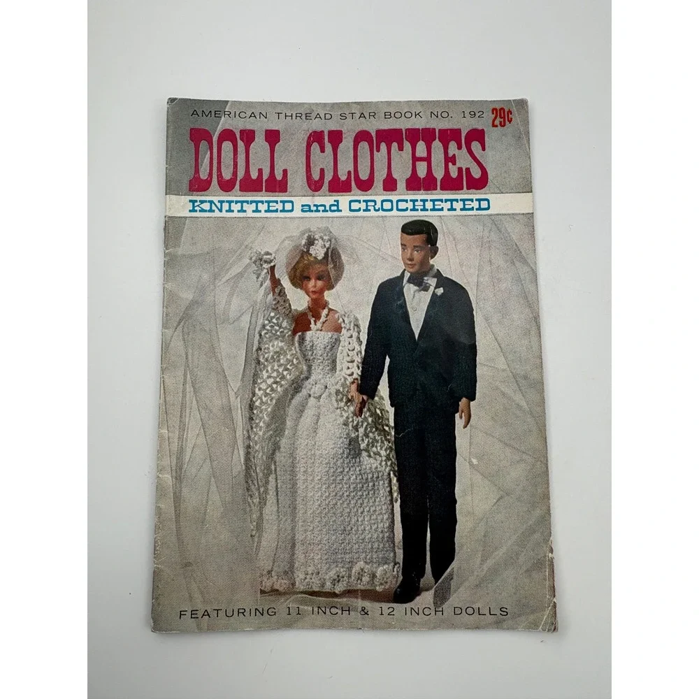 Vintage 1964 Barbie Ken Doll Clothes Pattern Book No 151 Star Book 192 Craft Lot